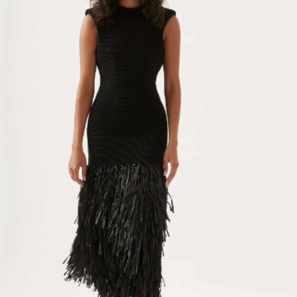 ISO Aje Rushes Raffia Dress - Picture 2 of 3